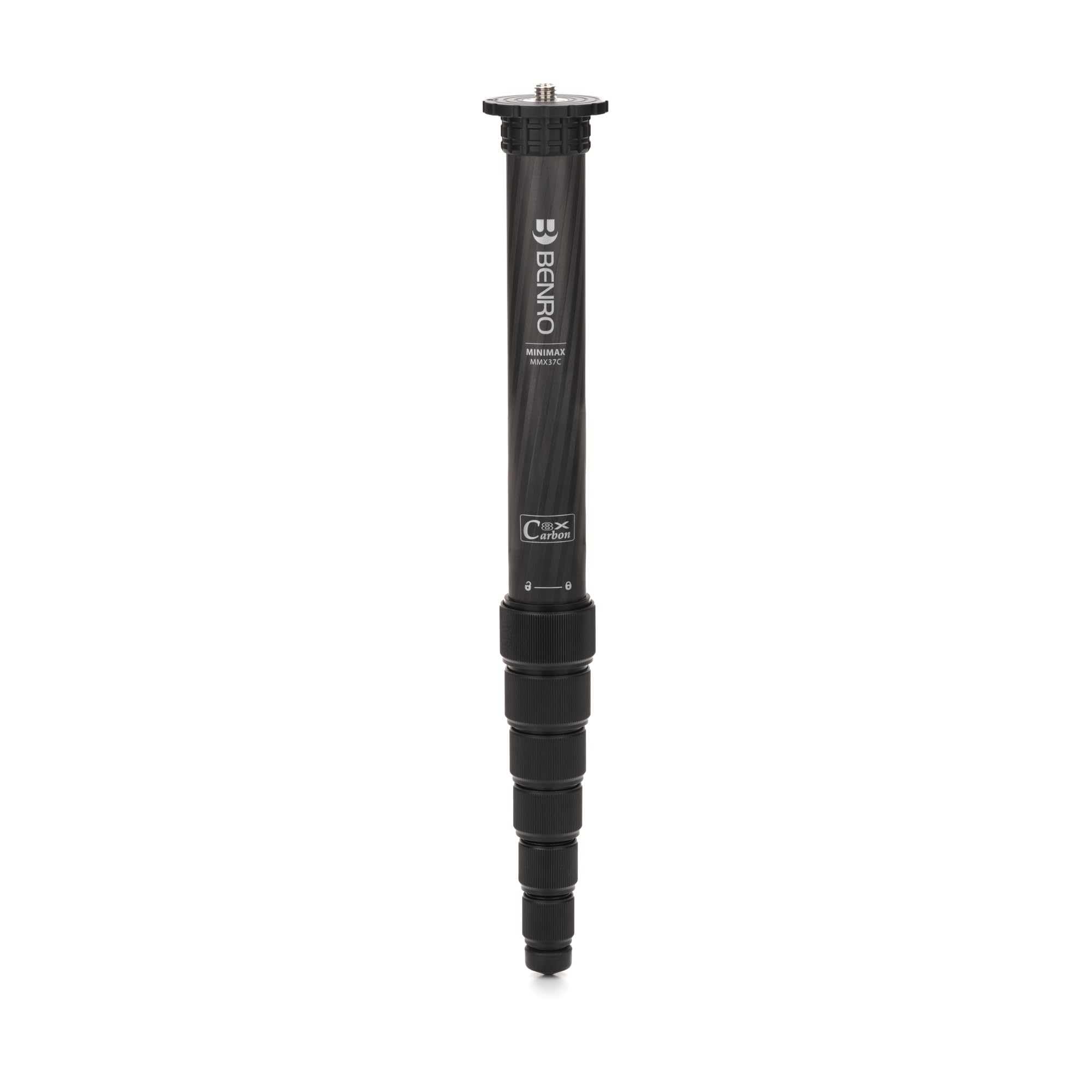 Amazon.com : Benro MiniMax MMX37C Carbon Fiber Monopod (MMX37C
